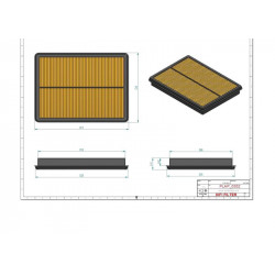 Filtre à air SA12761