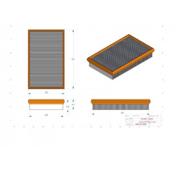 Filtre à air SA12766