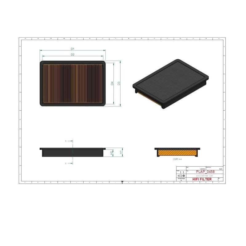 Filtre à air SA12769