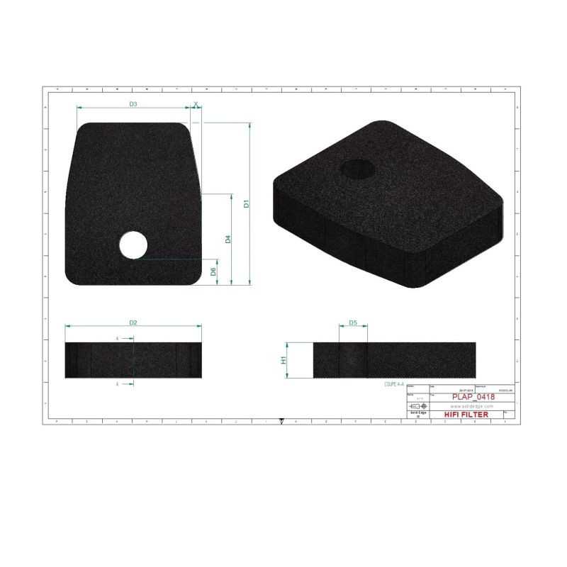 Filtre à air SA12786