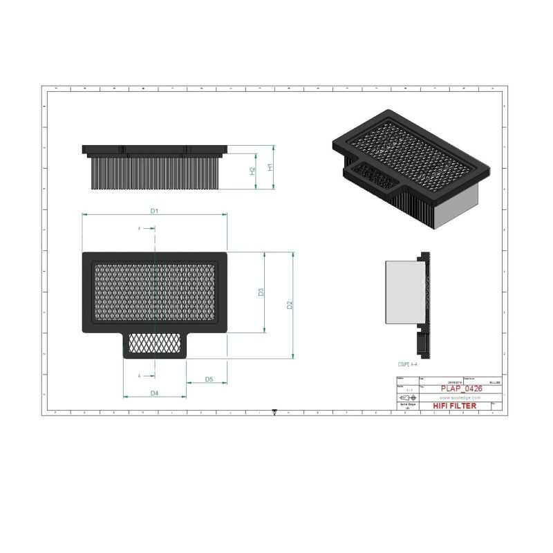 Filtre à air SA12789