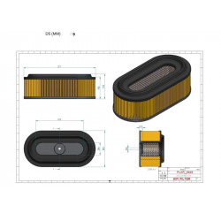 Filtre à air SA12817