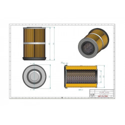 Filtre à air SA13550
