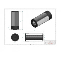 Filtre à air primaire SA160030