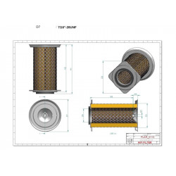 Filtre à air SA16033