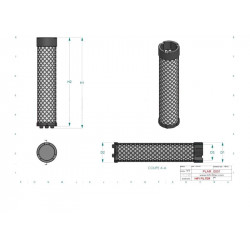 Filtre à air sécurité SA16052