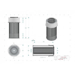Filtre à air primaire SA16331