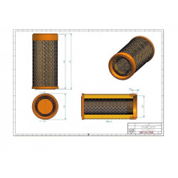 Filtre à air SA16355