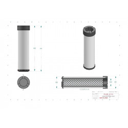 Filtre à air sécurité SA16986