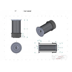 Filtre à air primaire SA16589