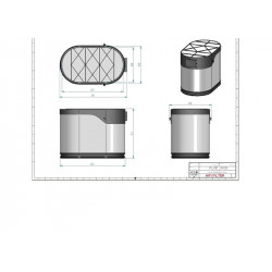 Filtre à air primaire SA16841