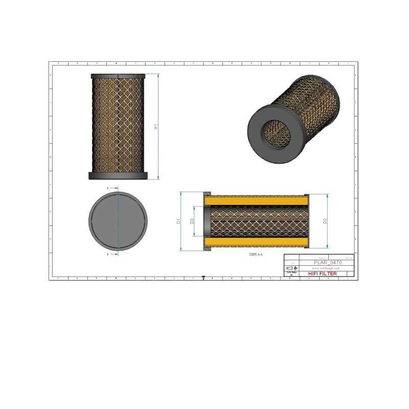 Filtre à air sécurité SA16882
