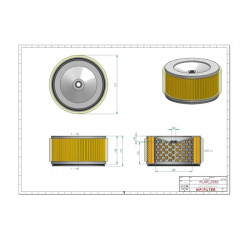 Filtre à air SA17117
