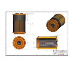 Filtre à air primaire SA17300