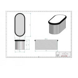 Filtre à air primaire SA17375