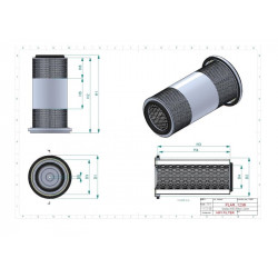 Filtre à air primaire SA17687