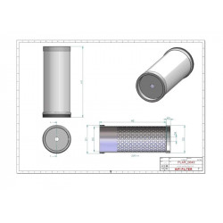 Filtre à air sécurité SA17830