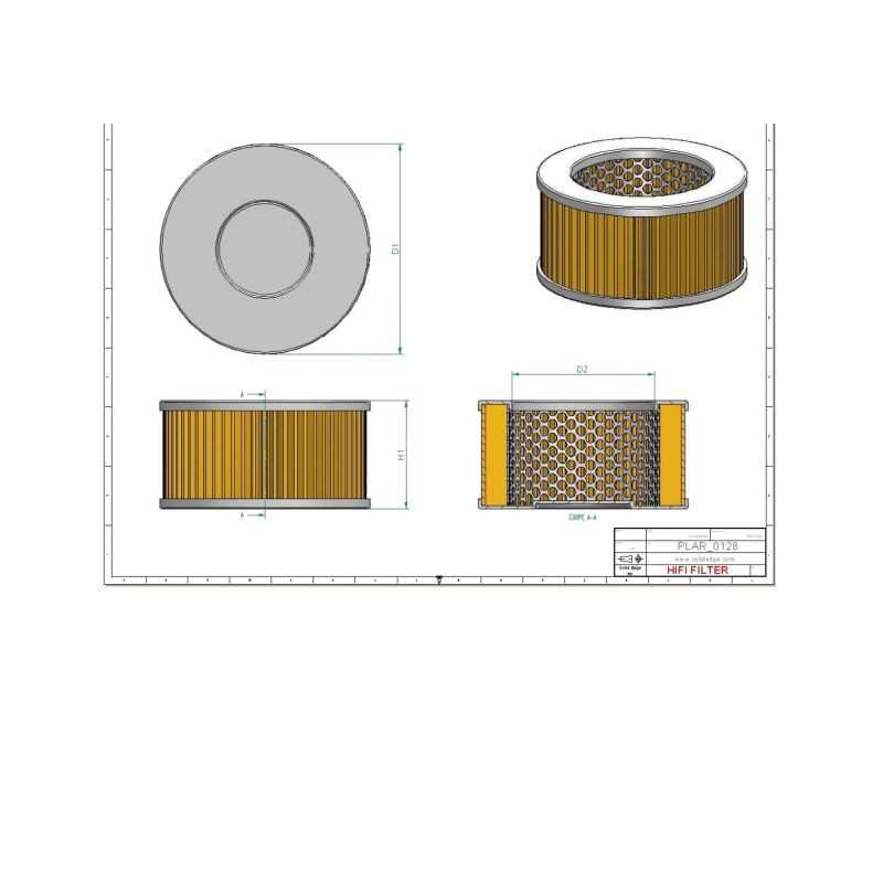 Filtre à air SA190411
