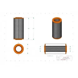 Filtre à air SA6001