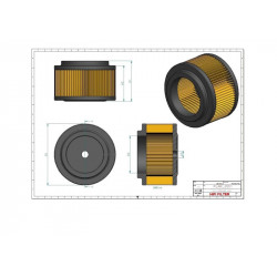 Filtre à air SA6092