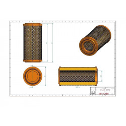 Filtre à air SA8072