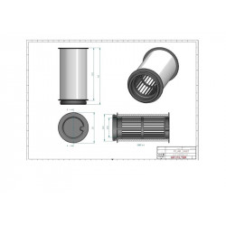 Filtre d'aération SAO5119