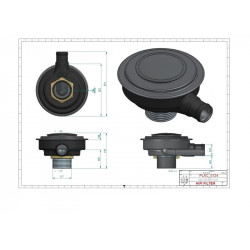 Filtre d'aération SAO5369
