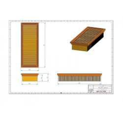 Filtre habitacle SC14558