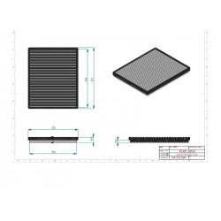 Filtre habitacle SC17109