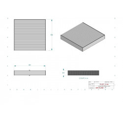 Filtre habitacle SC40080