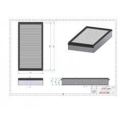Filtre habitacle SC40114
