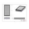 Filtre habitacle SC40114
