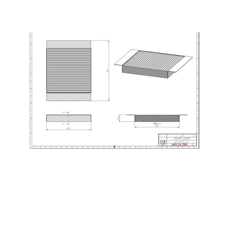 Filtre habitacle SC40142