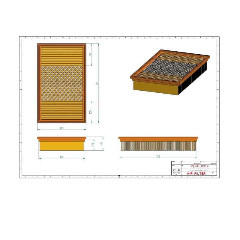 Filtre habitacle SC50167