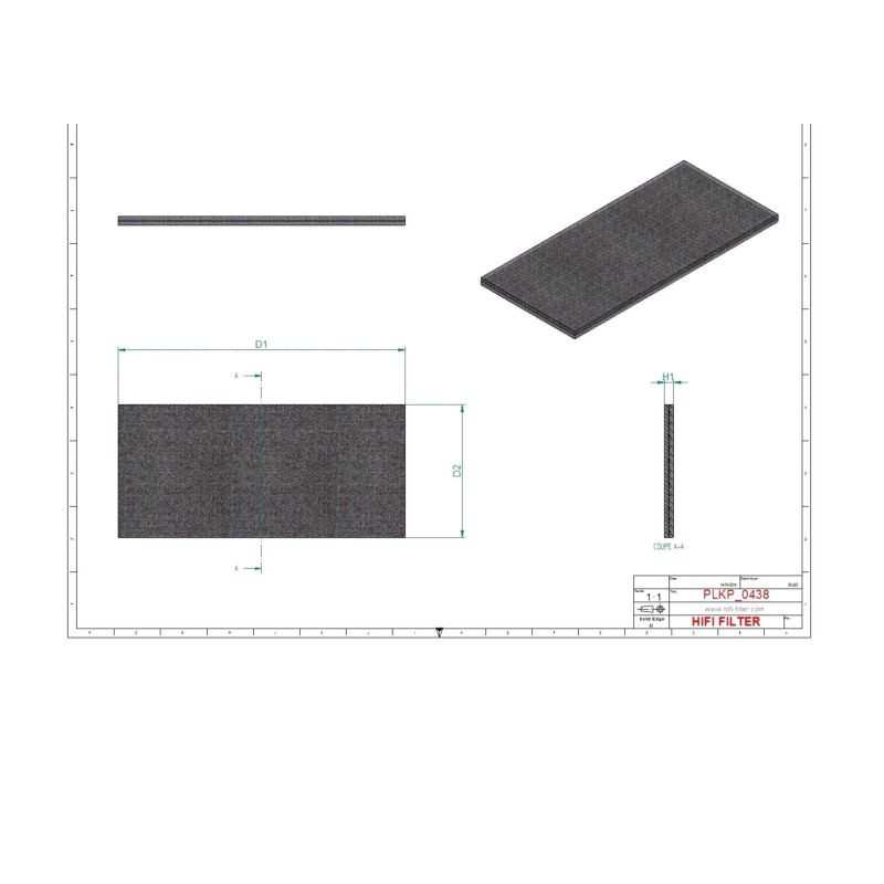 Filtre habitacle SC50312