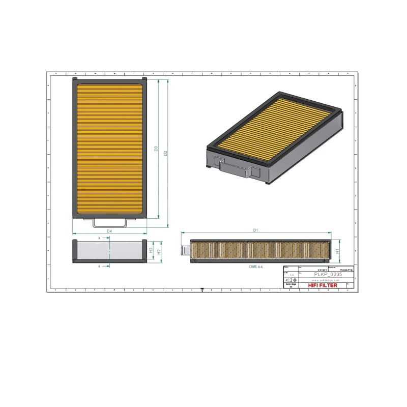 Filtre habitacle SC60070