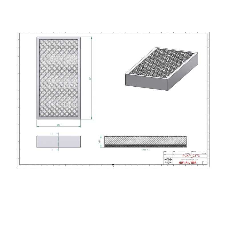 Filtre habitacle SC60075