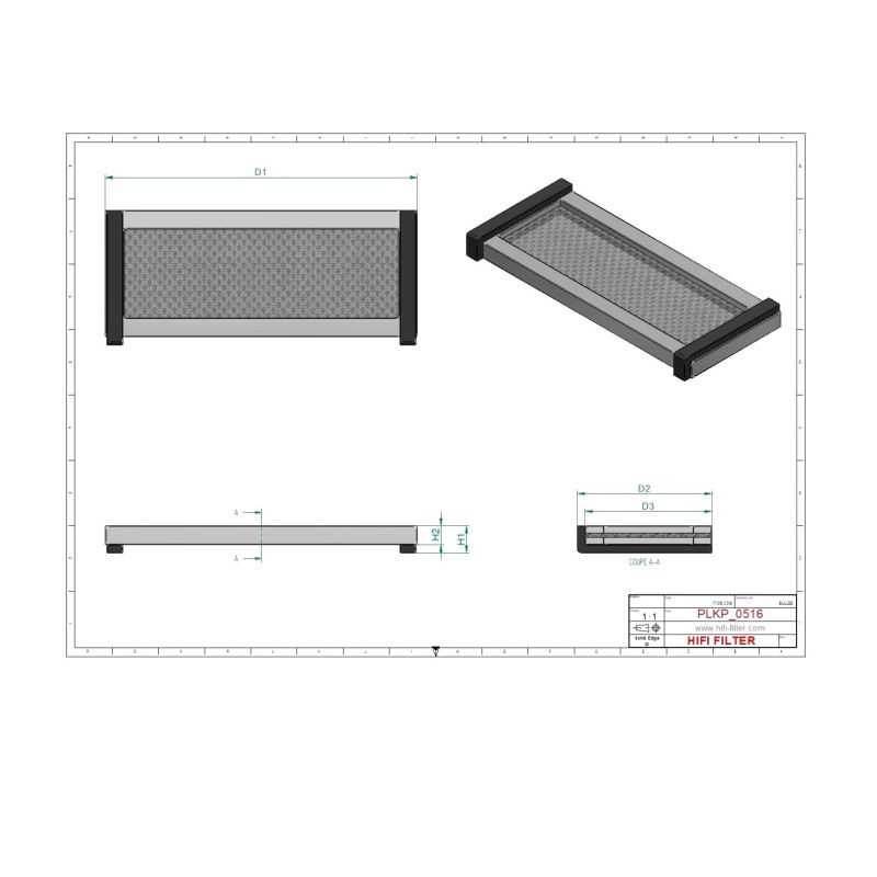 Filtre habitacle SC60126