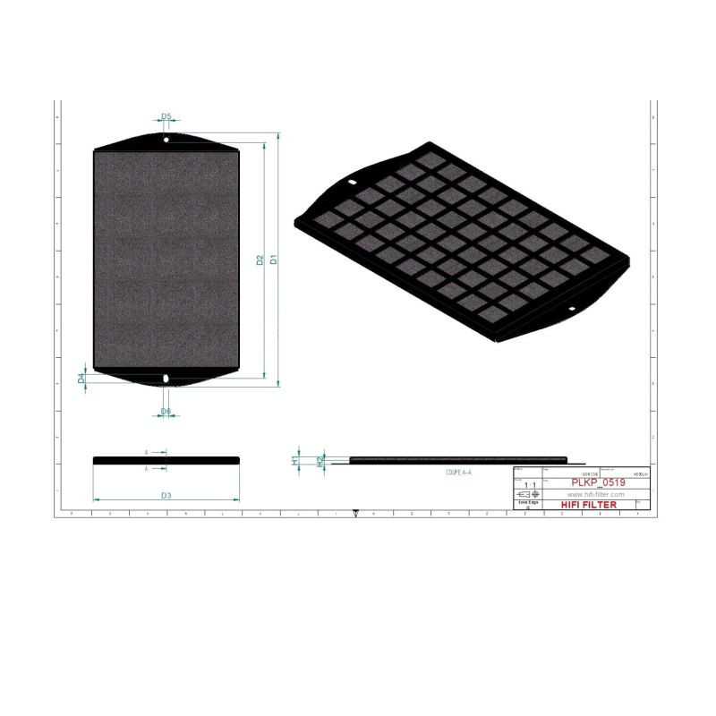 Filtre habitacle SC60128