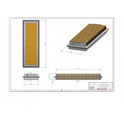 Filtre habitacle SC70005