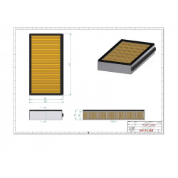 Filtre habitacle SC70117