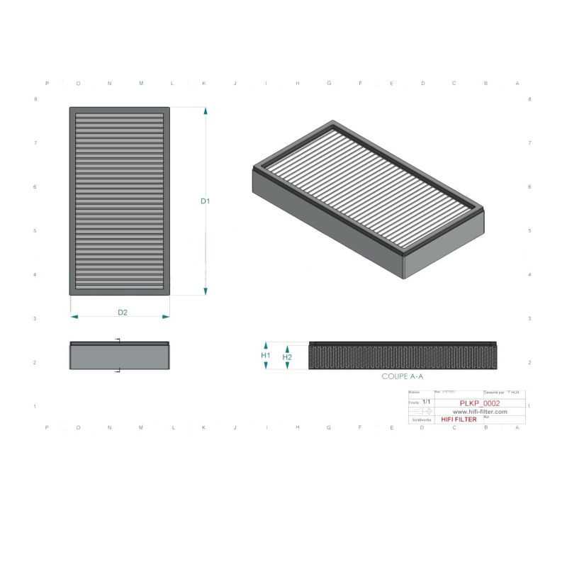 Filtre habitacle SC70153