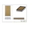 Filtre habitacle SC80029