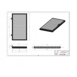 Filtre habitacle SC80056