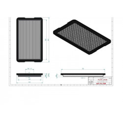 Filtre habitacle SC80097