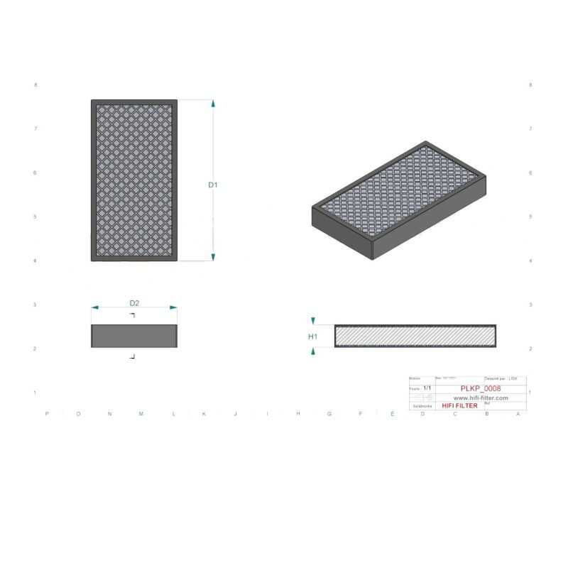 Filtre habitacle SC90125