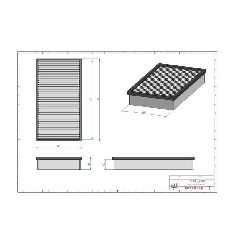 Filtre habitacle SC90141 CA