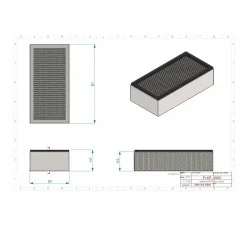 Filtre habitacle SC90143