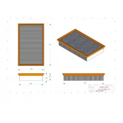 Filtre habitacle SC90173