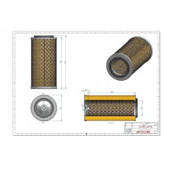 Filtre habitacle SC90188